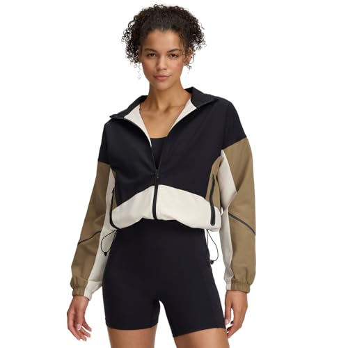 Under Armour Women's Unstoppable Jacket, (003) Black/Bayou/Black, X-Large