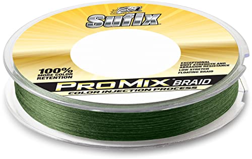 Sufix 630-030G- ProMix Braid 30 lb Low-Vis Green, One Size