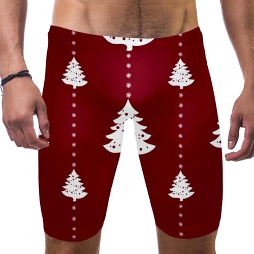 Traje de baño para hombre con diseño navideño de secado rápido