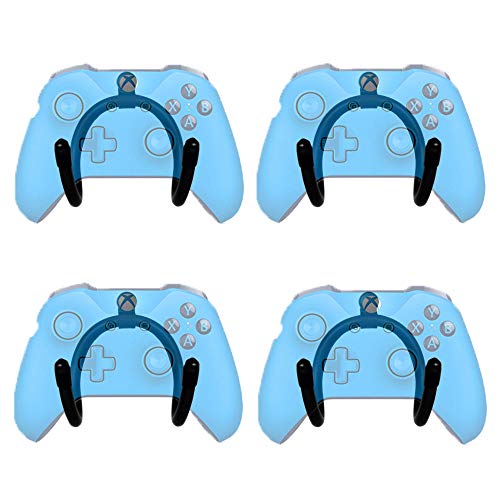 Yyst Mini Flexible Wall Mount Holder Rack Organizer For Ps3/Ps4/Ps5/Xbox 360/Xbox One/S/X/Elite/Series S/Series X Controller, Pro Controller - 4/Pk- No Game Controller #TOP22