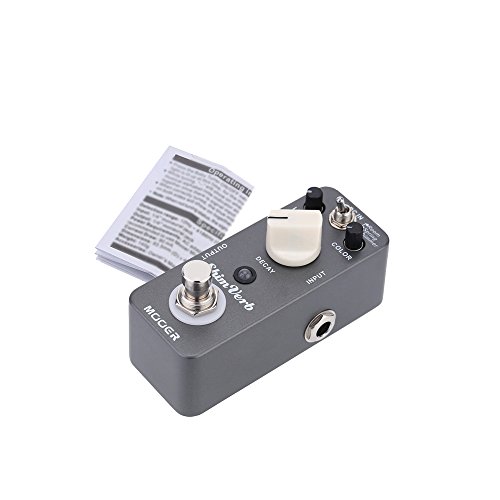 SHUIYUE Shim verbe Reverb numérique Mini Micro pédale d’effet pour Guitare électrique True Bypass,Effet Guitare - Les Beatles, Paul McCartney, John Lennon, RIngo Starr, George Harrison SHUIYUE Shim verbe Reverb numérique Mini Micro pédale d'effet pour Guitare électrique True Bypass,Effet Guitare – Image 6