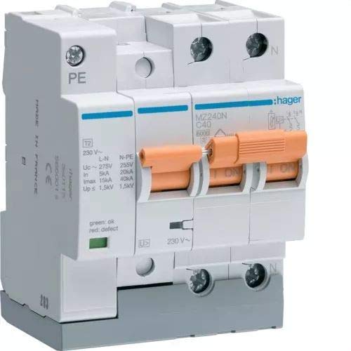 Protección combinada P+T 4P 63A C