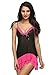 Avidlove Lady Sexy Outfits Open Bra Babydoll Chemise Lace Teddy