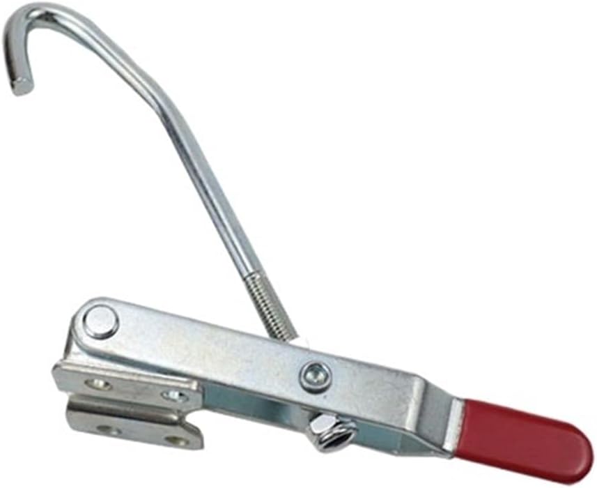 Door buckle type curved hook quick clamp GH451 452 heavy duty industrial buckle thickened hook tightener pull buckle