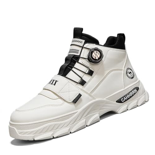 [Vedica] バイクシューズ メンズ ライディングブーツ 厚底...