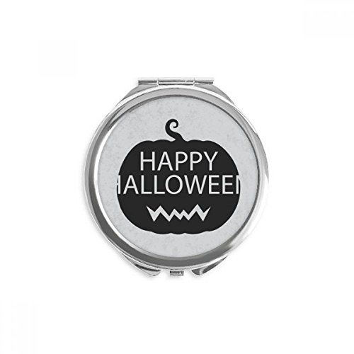 Miroir portable halloween horror citrouille pour corriger son maquillage partout