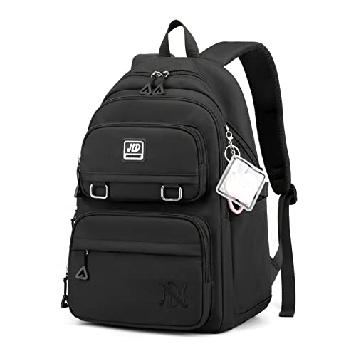Mochila casual feminina de grande capacidade para viagem bolsa escolar estudante pode conter notebook de 15,6 polegadas JWPJ9375