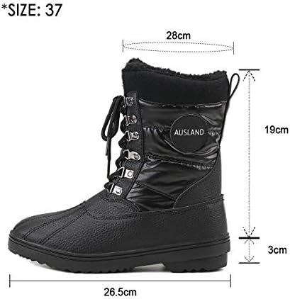 Femmes Doublure Polaire Neige Hiver Imperméable Randonnée Durable Bottines