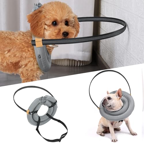 Image of Blind Dog Bumper,Harness Guiding Device for Blind Dog,Pet Anti-Collision Ring for Protective&Build Confidence,Blind Dog Accessories-