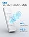 iDiskk SSD 256GB 500MB/S Fingerprint Encryption High Speed Flash Drive Photo Stick for iPhone 15/15 Plus/15 Pro/15 Pro Max,USB C iPad, MacBook,Laptops,Android &PC,ONE-Click Backup Photos &Videos