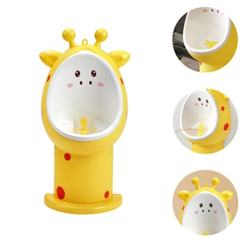 Treinamento Potty Mictório Menino Crianças: Girafa Estilo Standing Potty Higiênico Criança Banheiro