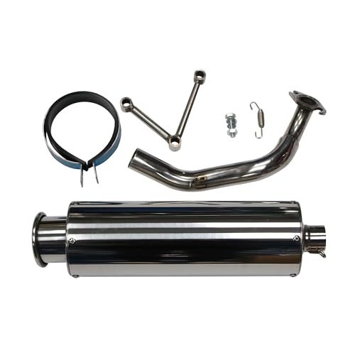 Amazon | leihuo マフラー適用 ジョグ JOG アプリオ(Aprio)3KJ 3YK 3YJ