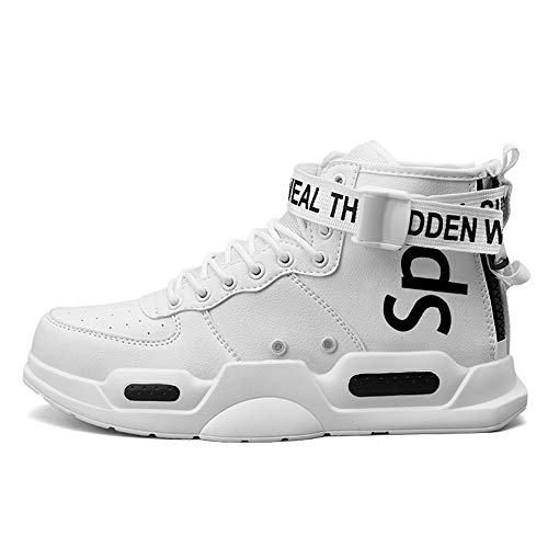 Ahico Mens Fashion Sneakers High Top Walking Shoes Sport Athletic Casual Shoe Vogue Stylish Men