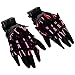 KAROYD FuturePunk Gloves Armor, Sci-Fi Punk Mechanical Hand Armor with Light Cosplay Props for Men Women