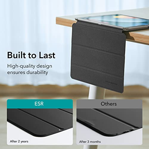 Esr Trifold Case For Ipad 9/8/7 Gen (2021, 2020, 2019), Auto Sleep/Wake, Lightweight Hard Case, Trifold Stand, Ascend Series, Black #TOP2