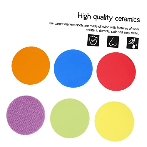 Autocollants de tapis éducatifs Angoily - Marqueurs de sol pour école - 4