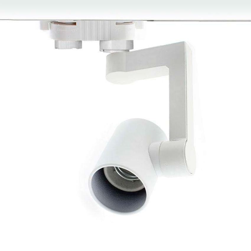 Spot rail monophasé GU10 blanc directif éclairage efficace