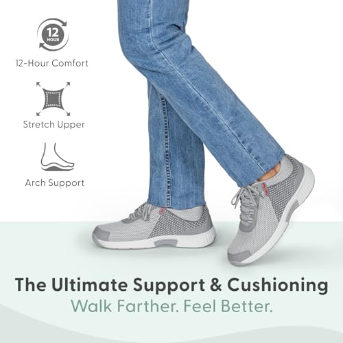 Image of Orthofeet Edgewater Orthopedic Men's Walking Shoes