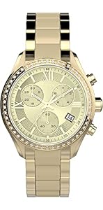 Timex Standard Chronograph Gold-Tone