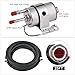EVIL ENERGY LS Swap Fuel Filter Regulator 58PSI with 6AN PTFE EFI Fuel Hose Kit + 300LPH External Inline Fuel Pump 12V High Flow with 60MM Bracket Clamp