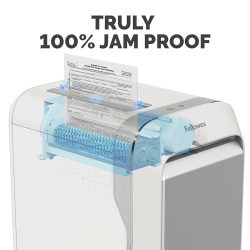 Fellowes Powershred LX220 Micro-Cut Paper Shredder, White