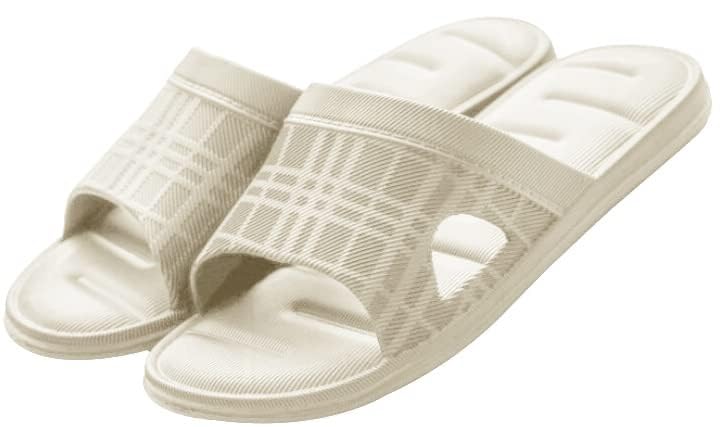 Image of DRUNKEN Slippers For Women Winter Sandals Casual Flats Home Footwear Man Girls Sliders Flip Flops Chappals Ladies Clogs Sleeper Slides Stylish Ortho Soft