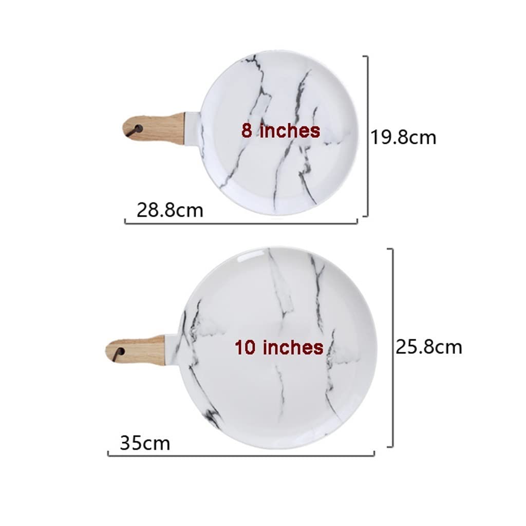 Ramequin Four Pan Céramique Pan Pan Pan Oeuf Tart Pan Rond Pie Pan Cuisinière Pan Cuisson Panza Pan Cuisson Four à Cuire au Four Plat à Four (Size : S)
