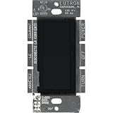 Lutron DVSCELV-300P-MN Diva 300-watt Single Pole Electronic Low-Voltage Dimmer, Midnight