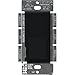Lutron DVSCELV-300P-MN Diva 300-watt Single Pole Electronic Low-Voltage Dimmer, Midnight