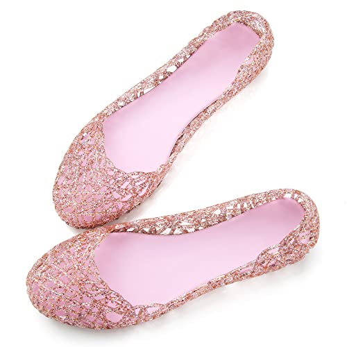 Image of Dear Time Women Flat Heel Summer Beach Jelly Shoes