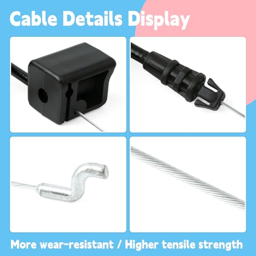 GLOXTED 140-3948 Engine Brake Cable Compatible with Toro by GLOXTED - Used condition - Image 5