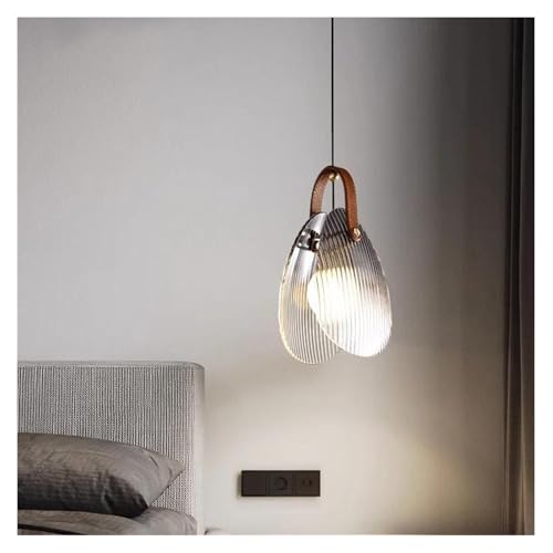Suspensions LED en verre brillant pour créer une ambiance cocooning dans la chambre