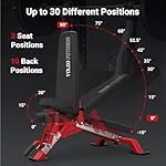 YOLEO Commercial Adjustable Weight Bench - MAX 2300LBS Heavy Duty Workout Bench for Home Gym, Decline/Flat/Incline Bench Press 2.4" Thick Pad (6-Step Assembly) - Image 5
