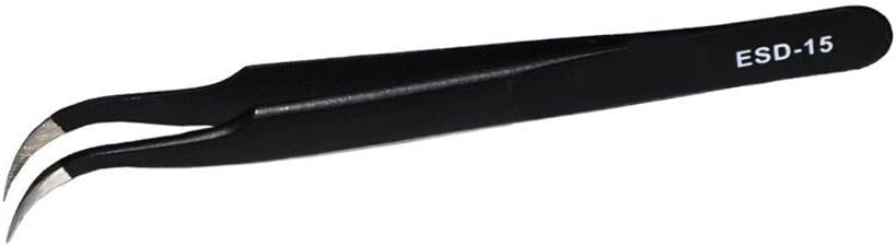 Decorum Vetus Stainless Steel Tweezers, Esd-15