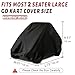 Large Go Kart Cover,2 Seater Go Kart Covers Waterproof 420D Oxford Go Cart Car Cover,75