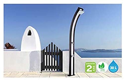 Solardusche Edelstahl Formidra Solar Spring mit 30 Litern