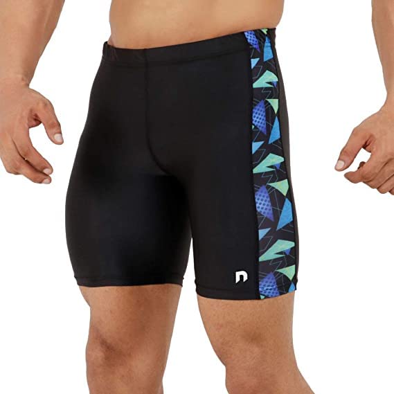 Never lose Swimwear Swimming Jammers for Men (Blue Print, XXL)-picture-22