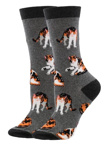 Calico Cat Socks for Women - Gift for Cat Lovers2