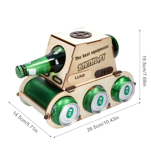 Étagère à vin véhicule antidérapante avec support de rangement décoratif - 3