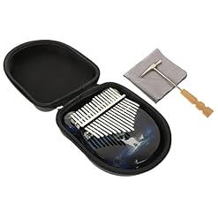 BIENKA Mini Kalimba Pouce Piano 17 Touches Doigt Piano Planète Elk Motif Instrument de Musique for Enfants et Adultes… - Les Beatles, Paul McCartney, John Lennon, RIngo Starr, George Harrison