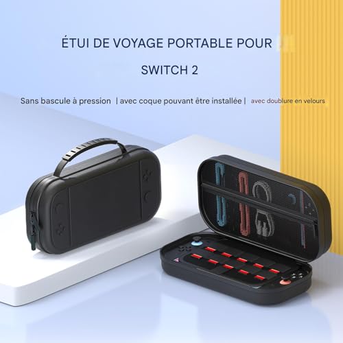 Housse de transport console portable étanche et trousse de rangement électronique - 4