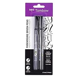 Tombow calligraphy pens