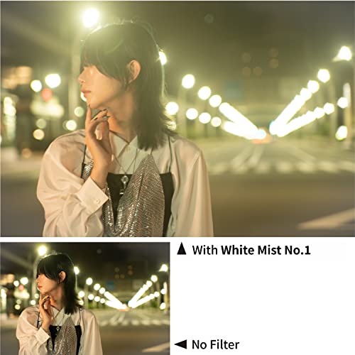 Filtre de diffusion Soft White Mist No.1 φ58mm pour flou artistique