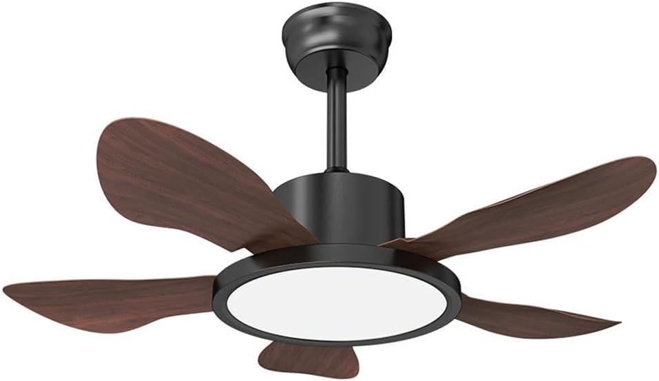Ceiling Fans With Lights 32.28 Inch Black Ceiling Fan With Light And Remote Control Reversible 5 Blades Ceiling Fan Lighting Dimmable Noiseless Fans Lamps For Bedroom Farmhouse Ceiling Fans LED Lights