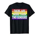 There Are More Than 2 Genders T Shirt Two Gift Men Women T-Shirt