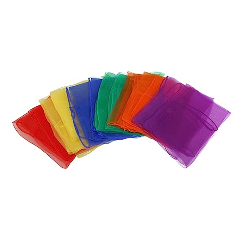 Bufandas de chiffon infantiles para obras de teatro escolar y danza rítmica