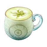 blown glass artist seattle versatile hot and cold beverage use: perfect for enjoying coffee, hot chocolate, tea, milk, or chilled drinks providing a functional and decorative option for home, office, dining, or collector display
