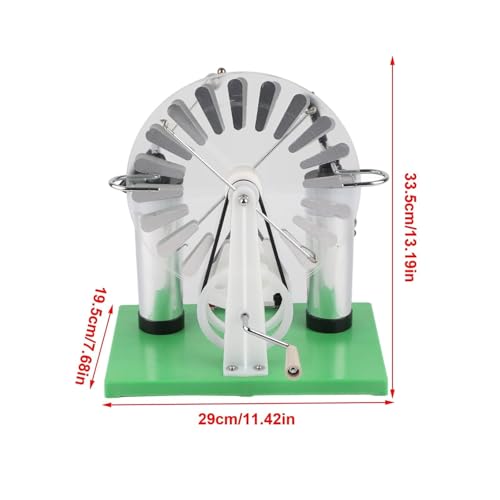 Modelo de generador electrostático para proyectos escolares de física 6