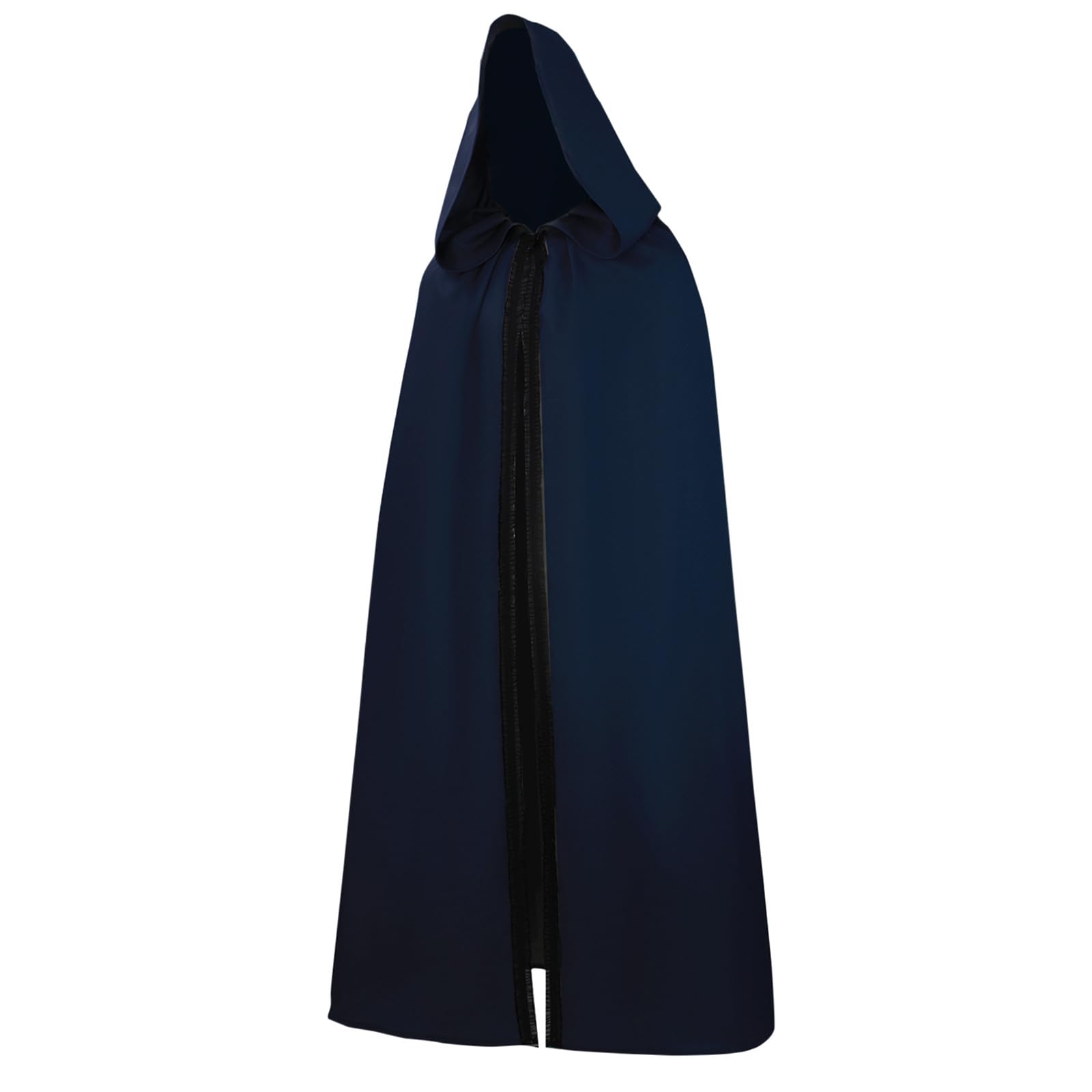 Men Medieval Long Hooded Cloak UK Clearance Gothic Renaissance Cape Vintage Witch Wizard Victorian Hooded Cloak Adult Halloween Cosplay Costume Stage Performance Suit Clothes Vampire Costumes