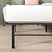 Zinus Rumi 14in Queen Metal Bed Frame, Quick Assembly SmartBase® Mattress Foundation, Heavy Duty Sturdy Steel with No Box Spring Needed, Eco-Friendly Packaging, Black